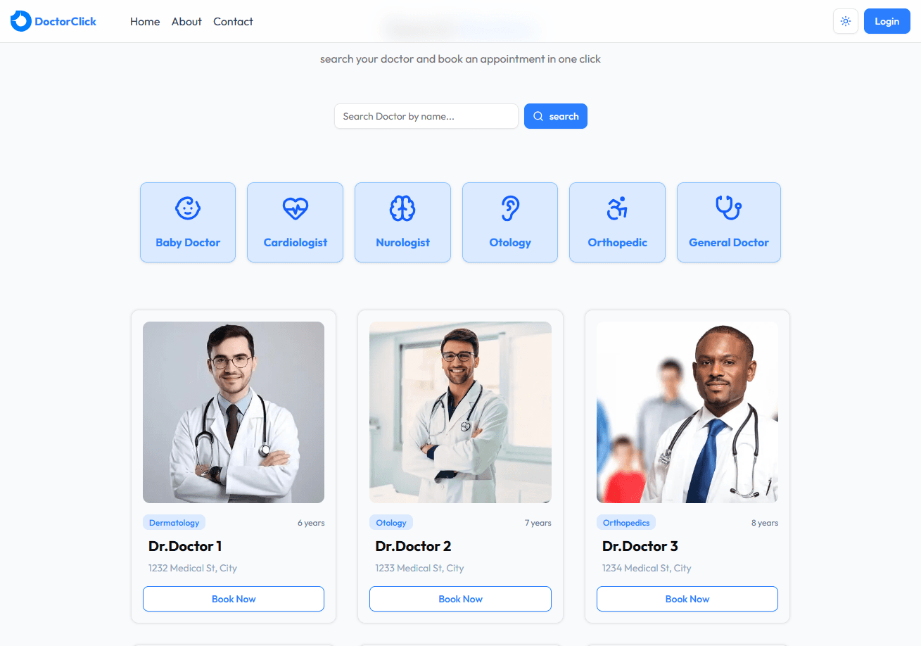 Doctor Booking Appointment